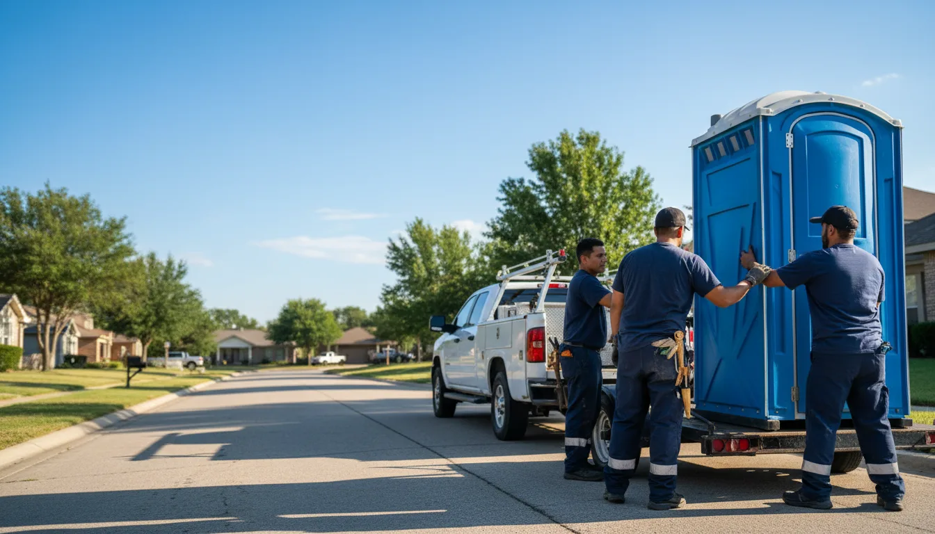 Portable Toilet Rental in Irvington, IL near me